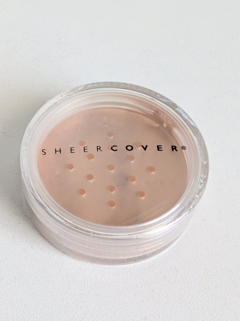 Sheer Cover Lip-to-Lid Highlighter Loose Powder Mineral Shimmer 1g Bronze SEALED